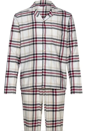 Tommy Hilfiger Ls Flannel Pj Shirt Set