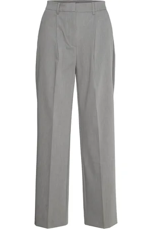 MANGO Straight-Fit Pleated Trousers