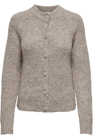 ONLY Onlmaggie Life Ls O-Neck Cardigan Cc Knt