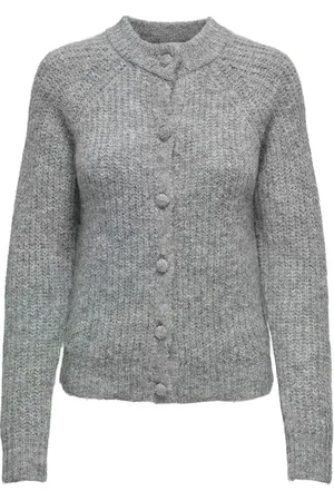 ONLY Onlmaggie Life Ls O-Neck Cardigan Cc Knt