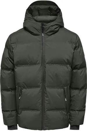 Only & Sons Onsmarshall Life Down Jacket Otw Khaki Green