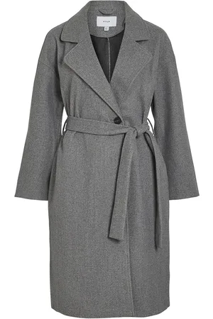 VILA Visolo L/S Long Coat/Tes