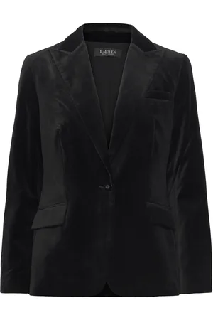 Ralph Lauren Stretch Velvet Blazer