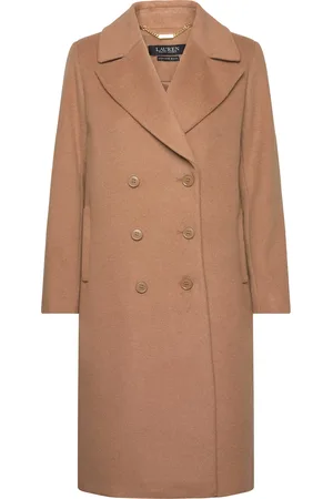 Ralph Lauren Wool-Blend Double-Breasted Coat
