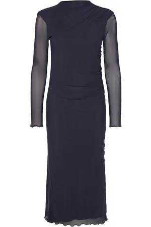 Mads Norgaard Stretch Mesh Fia Dress