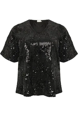 Kaffe Kcnicoleen Sequin Blouse