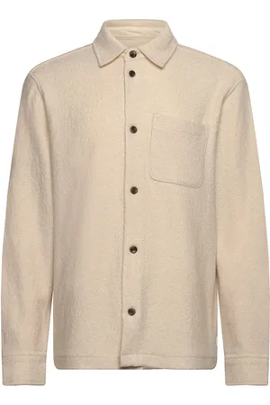 Les Deux Kaleb Overshirt Kräm