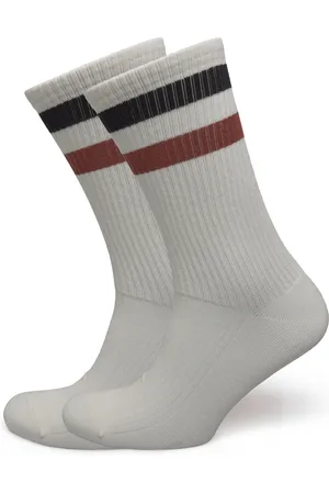 Les Deux Woods Rib Stripe Socks - 2-Pack