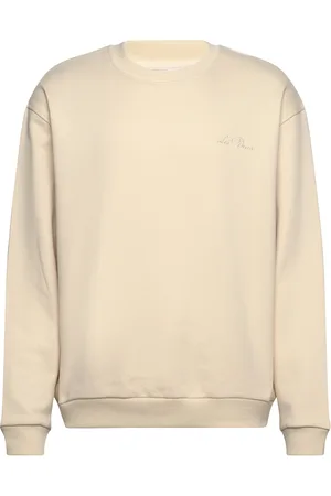 Les Deux Crew Sweatshirt Kräm