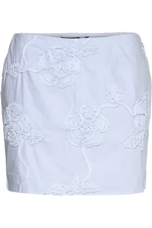ROTATE Cotton Mini Skirt