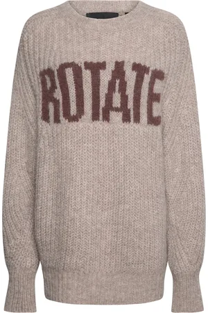 ROTATE Knitted Logo Sweater