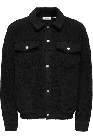 Only & Sons Onsdeacon Rlx Sherpa Overshirt Sweat Vd