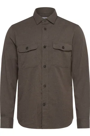MANGO Regular-Fit Flannel Overshirt With Pockets