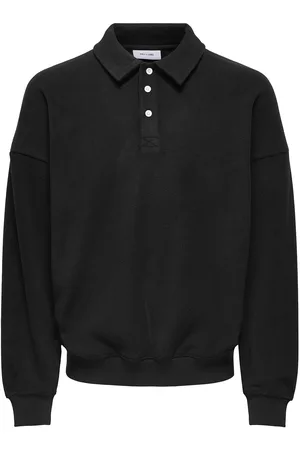 Only & Sons Onsdominic Rlx Ls Rugby Sweat Vd