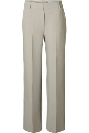 SELECTED Slfrita Mw Wide Pant Mel Noos