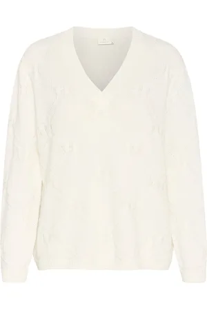 Kaffe Kacharlie Knit Pullover Kräm