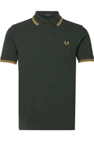 Fred Perry Twin Tipped Fp Shirt Khaki Green