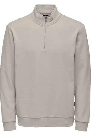 Only & Sons Onsceres Half Zip Sweat Noos Kräm