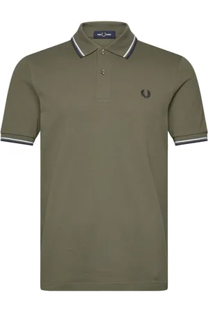 Fred Perry Twin Tipped Fp Shirt Khaki Green