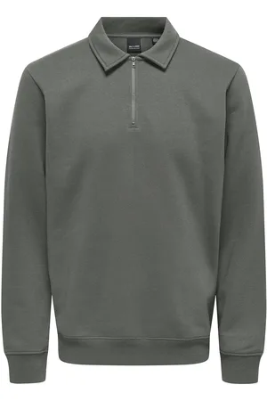 Only & Sons Onsceres 1/4 Zip Sweat Polo