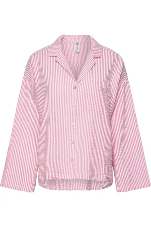 Lindex Pyjama Shirt Seersucker