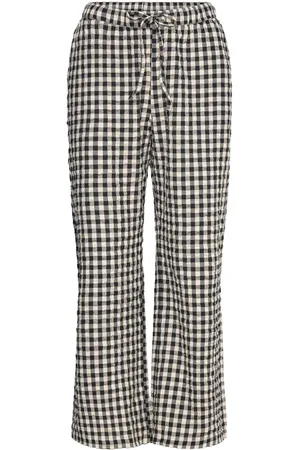Lindex Trousers Pyjama Seersucker