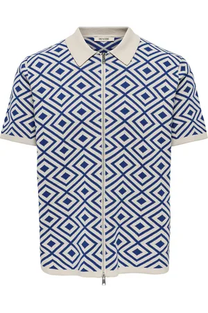 Only & Sons Onsmike Life Reg 12 Ss Jaq Shirt Knit