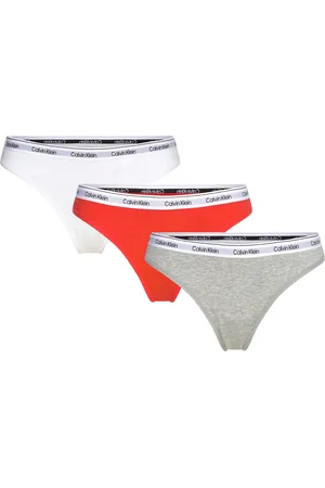 Calvin Klein Thong 3Pk Multi/patterned