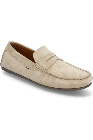 Tommy Hilfiger Casual Hilfiger Suede Driver Kräm