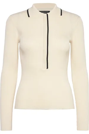 Bruuns Bazaar Riversbbjohania Knit Blouse Kräm