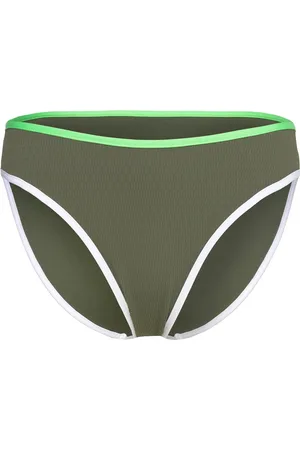 Seafolly Beach Bound High Leg Pant Khaki Green
