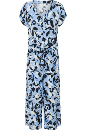 Kaffe Kamira Plain Weave Jumpsuit Printed