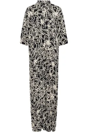 Kaffe Kasanne Plain Weave Jumpsuit Printe