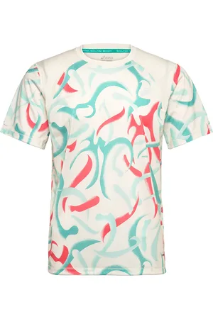 Asics Road All Over Print Ss Top Multi/patterned