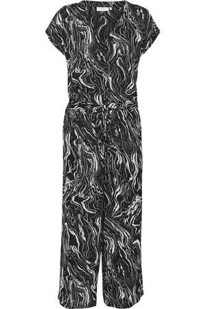 Kaffe Kamira Plain Weave Jumpsuit Printed
