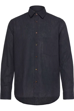 Mads Norgaard Cotton Linen Sune Stripe Shirt