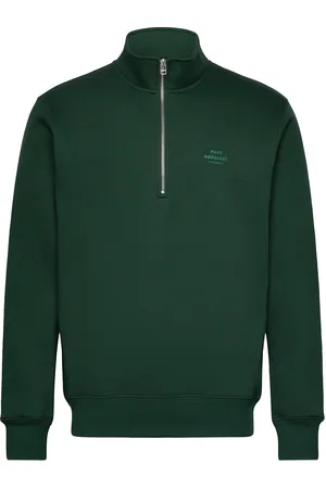 Mads Norgaard Standard Half Zip Logo Sweat
