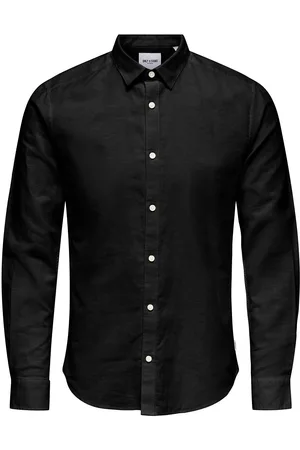 Only & Sons Onscaiden Life Ls Solid Linen Shirt Noos