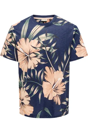 Only & Sons Onsklop Reg Ss Floral Tee Noos