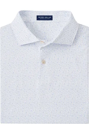 Peter Millar Keys Performance Jersey Polo - Edwin Spread Collar