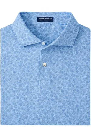 Peter Millar Botanical Performance Jersey Polo - Edwin Spread C