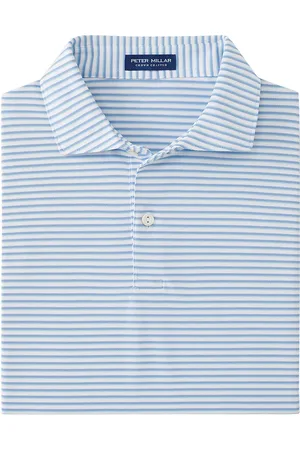 Peter Millar Tempo Performance Mesh Polo - Edwin Spread Collar