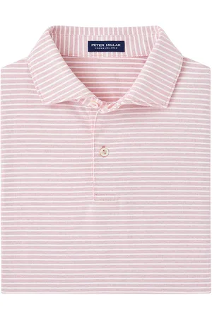 Peter Millar Albatross Cotton Blend Pique Polo - Edwin Spread C