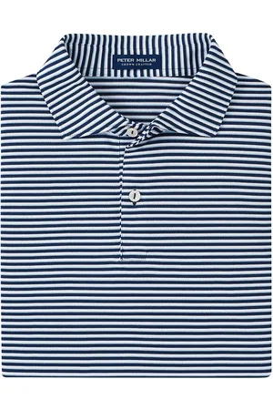 Peter Millar Tempo Performance Mesh Polo - Edwin Spread Collar