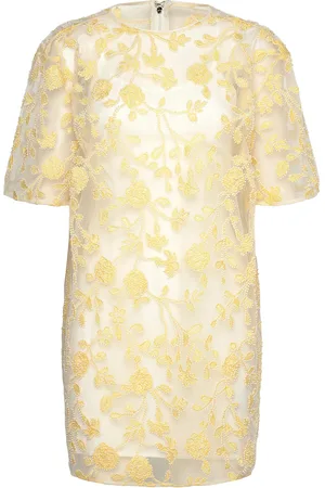 ROTATE Flower Beads Boxy Dress