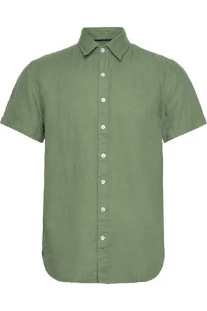 SEBAGO Linen Shirt Short Sleeve