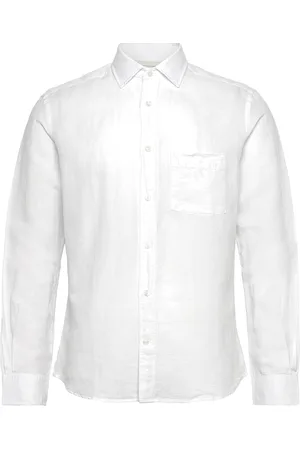 MANGO Pocket Linen Shirt