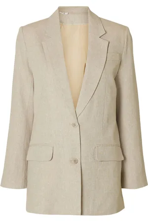 SELECTED Slftania-Rita Ls Relaxed Blazer Noos Kräm