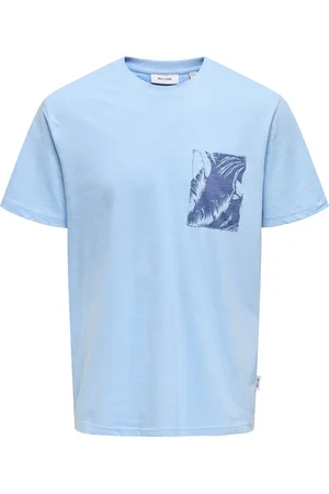 Only & Sons Onsperry Life Reg Leaf Ss Pockettee Noos