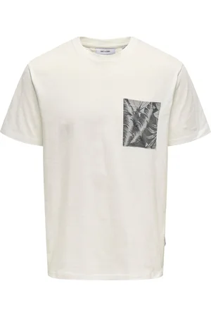 Only & Sons Onsperry Life Reg Leaf Ss Pockettee Noos Kräm